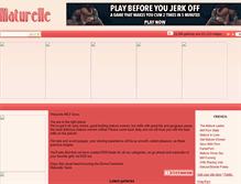 Tablet Screenshot of maturelle.com